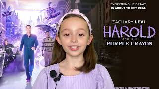 Harold and the Purple Crayon Movie Review [upl. by Marney766]