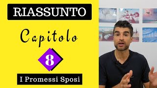 Capitolo 8 Promessi Sposi Riassunto [upl. by Llerdnek48]