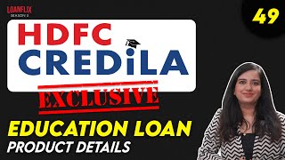 HDFC Credila Education Loan for Abroad Studies [upl. by Mannes]