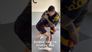 Counter Common Single Leg Takedown Defence With A Double Leg Takedowntakedown takedowns bjj nogi [upl. by Hengel]