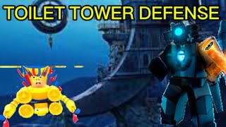 Toilet Tower Defense  Clock Event  Roblox [upl. by Namas]