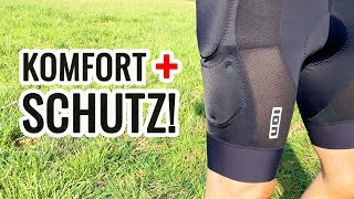 ION PLUS AMP  MTB Protektorenshorts mit Sitzkomfort [upl. by Asilim]