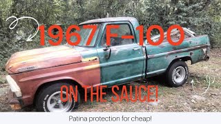 Forgotten 1967 FORD F100 GETS FlOODED [upl. by Ajnot783]