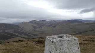 Allermuir Hill walk Pentlands Scotland UK [upl. by Sirois]