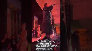 Moneybagg Yo Swarmed By Fans After His Spring Break Show moneybaggyo [upl. by Iaj51]