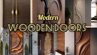 Modern Wooden Doors [upl. by Eiduam]