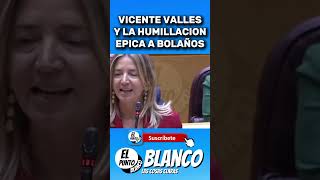 VICENTE VALLES MUESTRA LA HUMILLACION EPICA A BOLAÑOS shorts vicentevalles felixbolaños vox [upl. by Kelula]