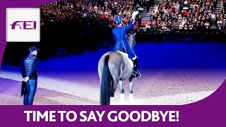 Valegros very last performance  FEI World Cup™ Dressage  London Olympia 2016 [upl. by Beltran433]