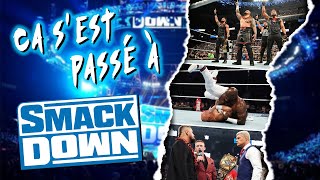 SOLO VS CODY MATCH CAGEBLOODLINE TROP FORTVINCI NUL ÇA SEST PASSÉ A SMACKDOWN DU 6 SEPTEMBRE 2024 [upl. by Norehc147]