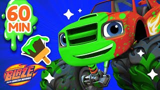 Blaze amp Stripes Amazing Rescues  30 Minute Compilation  Blaze and the Monster Machines [upl. by Linker]