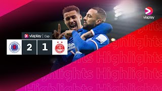 HIGHLIGHTS  Rangers 21 Aberdeen  Jack and Roofe send Gers into Viaplay Cup final after extra time [upl. by Emolas254]