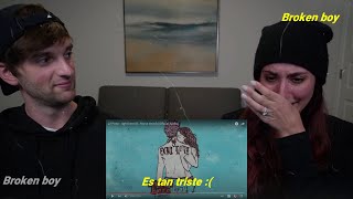 Lil Peep right here Reacción sub español [upl. by Shrier341]