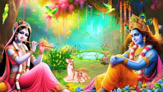 Krishnas Morning FLUTE Music for POSITIVE ENERGY Boost MEDITATION FluteRELAX FluteYogaSleep423 [upl. by Gina]