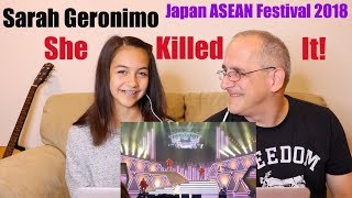 Sarah Geronimo Singing KILOMETRO AND TALA at JAPAN ASEAN MUSIC FESTIVAL  Oct 4 2018  REACTION [upl. by Stilwell16]