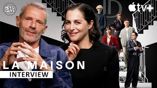 Lambert Wilson amp Amira Casar on La Maison  AppleTV new High Fashion Scandal series  Viral Video [upl. by Nuahsyar]