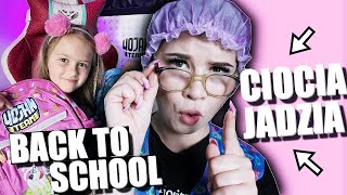 CIOCIA JADZIA vs BACK TO SCHOOL 💜 PARODIA [upl. by Rebmeced]