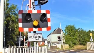 Blythe Bridge Level Crossing Staffordshire [upl. by Assilev]