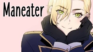 Nightcore  Maneater male lyrics ★6K SUBS★ [upl. by Iuqcaj]