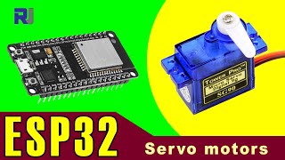 How to control Servo Motor using ESP32 with Arduino ESP32 Servo library [upl. by Enirhtac416]