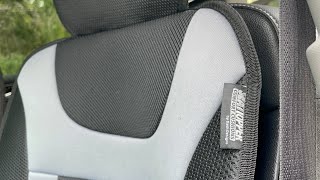 Seat Topper Sport Mesh Black Gray Universal Seat Cushion by Dash Designs at California Car Cover [upl. by Hamian]