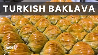 Crunchy Turkish Baklava Dessert [upl. by Anitsrik]