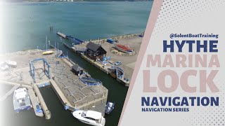 Hythe Marina Lock Navigation Timelapse [upl. by Griseldis]