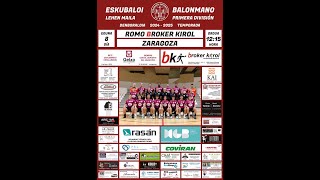 Jornada 12 Romo  Zaragoza [upl. by Eadrahc405]