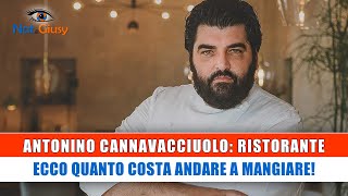 Antonino Cannavacciuolo Ristorante Ecco Quanto Costa Un Menù [upl. by Eilac]