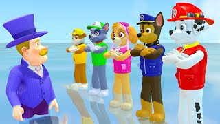 Paw Patrol The Breathtaking Rescue of the Police Chief and the Mayor Escape  Papup Cartoon [upl. by Herahab]