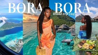 TRIPPIN WITH TARTE IN BORA BORA  How it REALLY went… my first BRAND TRIP [upl. by Auhsaj]