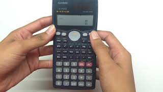 How To Find Factorial Using Calculator fx991MS Mathematics [upl. by Arahsal100]