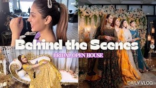 VLOG Behind the Scenes Bridal Open House Preps  Glam Makeovers  A busy Day at the Studio [upl. by Aicatsal]