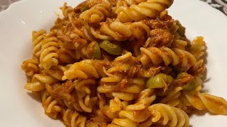 Makarona te shishme me Peshk Ton 🤤 Pasta al Tonno  Easy Recipe Tuna pasta🍝 [upl. by Ati90]