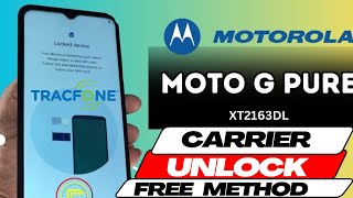 Say NO to Tracfone’s Restrictions – Unlock Motorola XT2163DL Tracfone [upl. by Naujtna155]