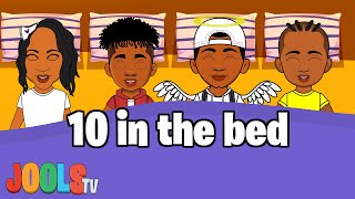 Ten In The Bed  Roll Over  Jools TV Nursery Rhymes  Kids Songs  Trapery Rhymes [upl. by Akirre]