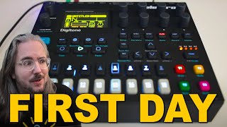 First Day with ELEKTRON DIGITONE wow [upl. by Tate]