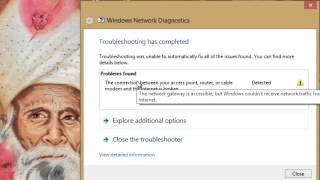 How to fix Limited wifi connection with no internet access problem on home network windows 81 pc [upl. by Auop690]