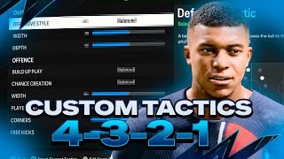 The BEST 4321 Tactics on FC24 [upl. by Murrah680]