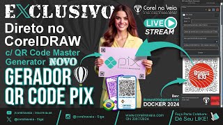 🔔Gerador QRCode PIX Direto no CorelDRAW AddOn Exclusivo do CorelnaVeia [upl. by Krantz285]