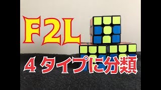 【ルービックキューブ】F2Lの『超簡単な』覚え方解説【回転記号】Eng Sub [upl. by Fayina]