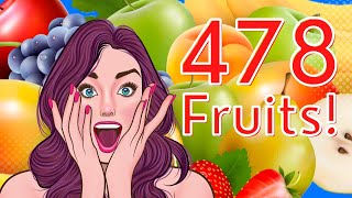 Fruit  Name of Fruits From A to Z  List of Fruits  English Words  Vocabulary Building [upl. by Eidnew]