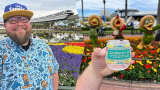 EPCOT Trying NEW Flower amp Garden Festival Food amp The American Adventure  Walt Disney World [upl. by Morey]