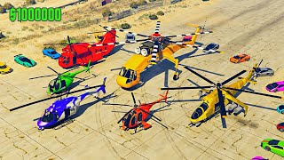 1000000 Helicopter Crush Challenge  gta5 wadangamer [upl. by Lamrej187]