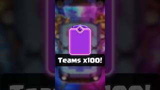 Teams x100 clashroyale foryou gaming satisfying games shorts [upl. by Menashem256]