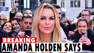 Amanda Holden says its in my will as she shares unusual final wish for her funeral [upl. by Fortin]