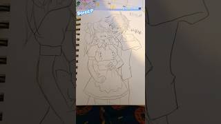 Monokuma and monomi anime music shortsdrawing danganronpa urlocalwanderersmasher [upl. by Mareah624]