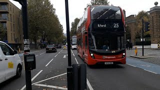 Stagecoach London Buses At Stepney Green StnAsda 26102024 [upl. by Lorinda]