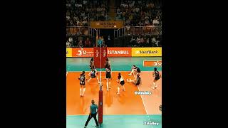 Clever Surprise Attack by Bojana Drča🤯 volleyball [upl. by Aroon779]