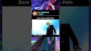 Zoro takes luffys pain anime onepiece [upl. by Krilov]