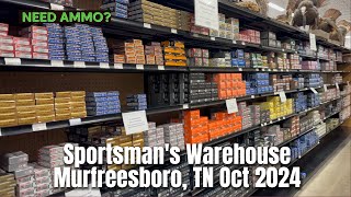 Ammo Update Sportsmans Warehouse Murfreesboro TN October 2024 [upl. by Nohsad614]